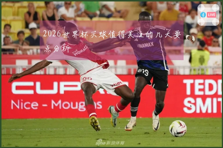 2026世界杯买球值得关注的几大要点分析